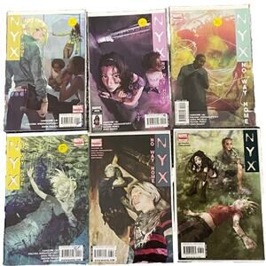 NYX No Way Home #1, 2, 3, 4, 6, 7 (2008 Marvel) Lot of 6